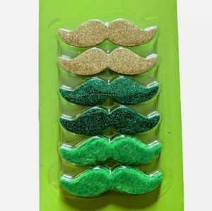 SPRITZ St Patrick's Day Peel&Stick Mustaches